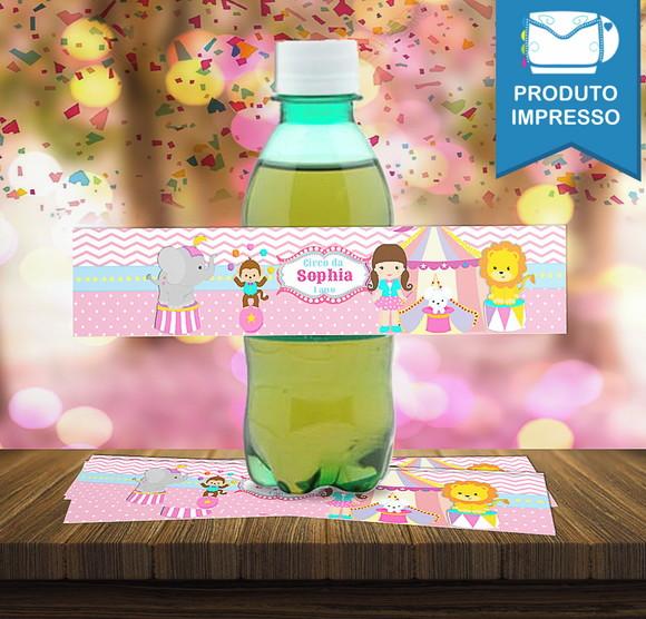 Adesivo Guaraná Circo Rosa