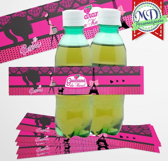 Adesivo Guaraná Barbie Paris