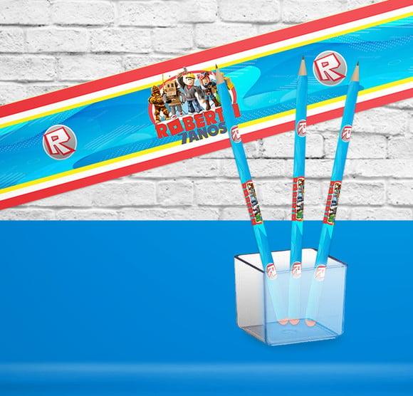 Adesivo Lapis Roblox