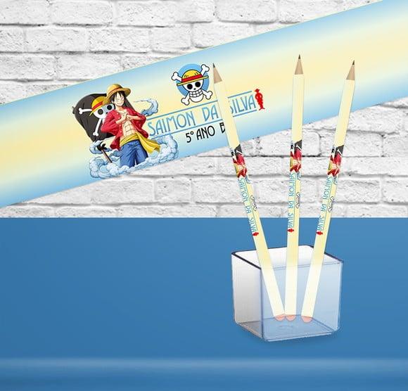 Adesivo Lapis ONE PIECE