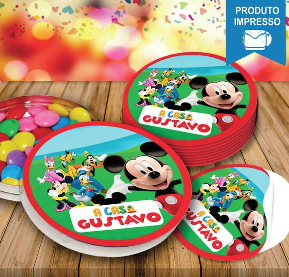 Adesivo Latinha Mickey