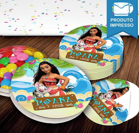 Adesivo Latinha Moana