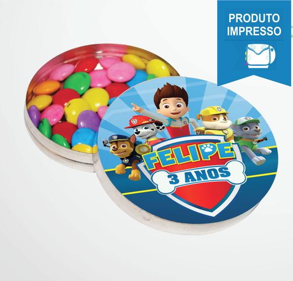 Adesivo Latinha Patrulha Canina