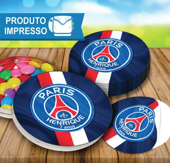 Adesivo Latinha Paris Saint Germain