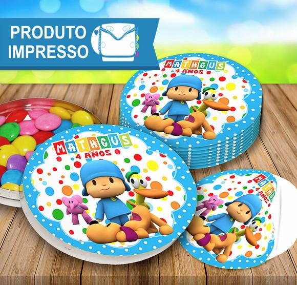 Adesivo Latinha Pocoyo Nº02