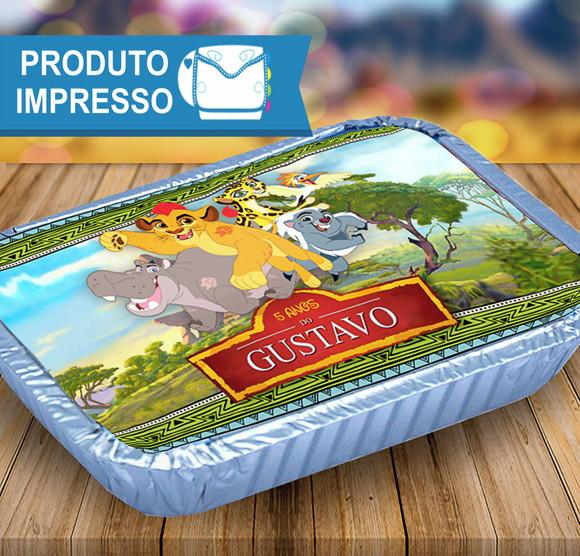 Adesivo Marmitinha A Guarda do Leão