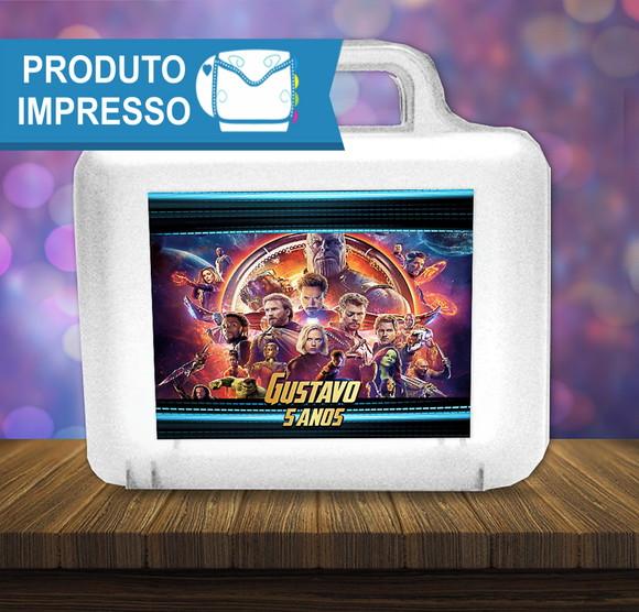 Adesivo Maletinha Vingadores Guerra Infinita