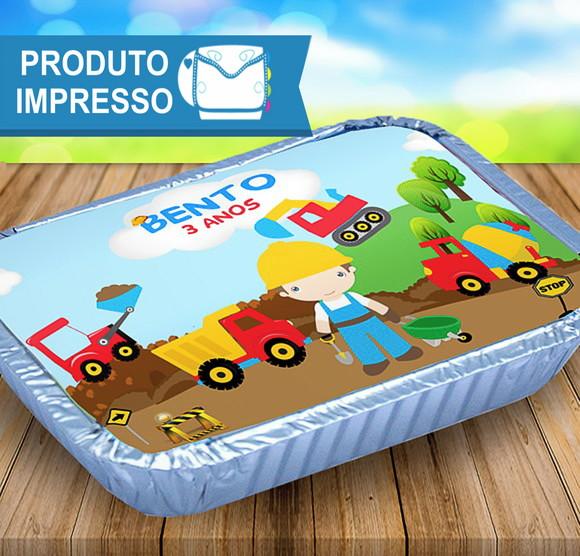 Adesivo Marmitinha Constrção