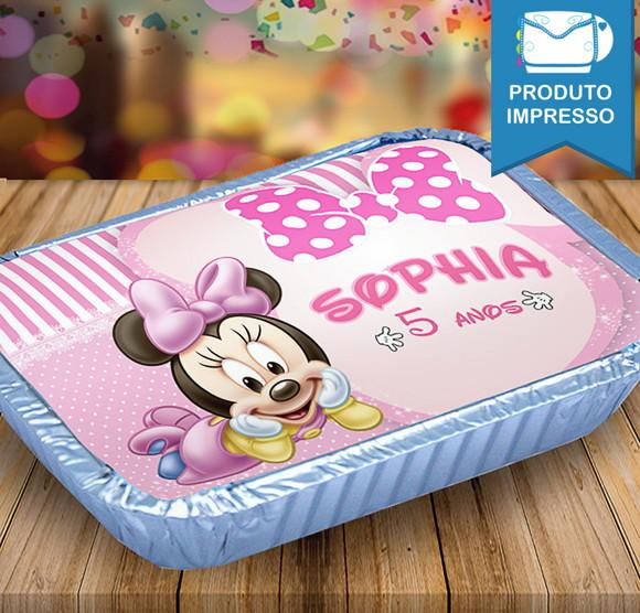 Adesivo Marmitinha Minnie Baby