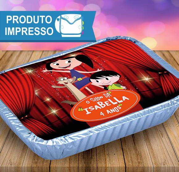 Adesivo Marmitinha Show da Luna