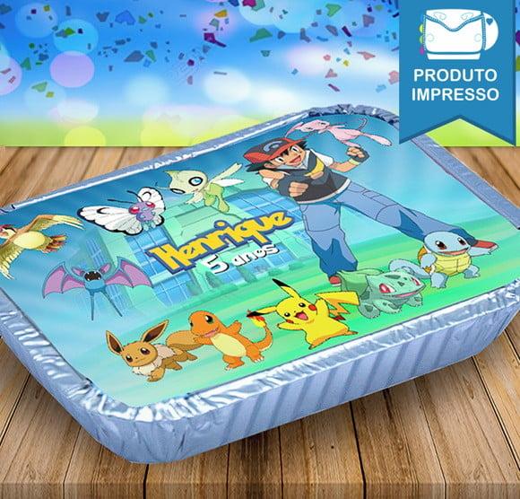 Adesivo Marmitinha Pokémon