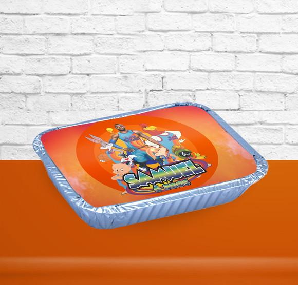 Adesivo Marmitinha SPACE JAM