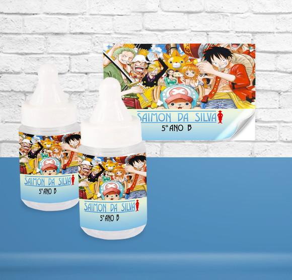 Adesivo Mini Mamadeira ONE PIECE