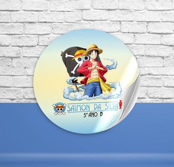 Adesivo Multi Uso Redondo One Piece