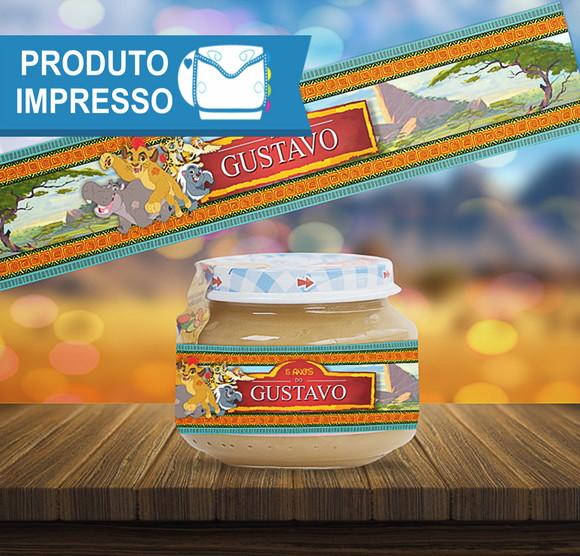 Adesivo Papinha A Guarda do Leão