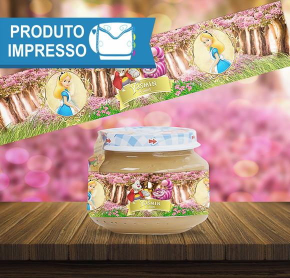 Adesivo Papinha Alice no País das Maravilhas