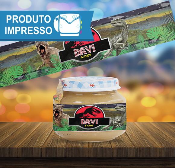 Adesivo Papinha Jurassic Park
