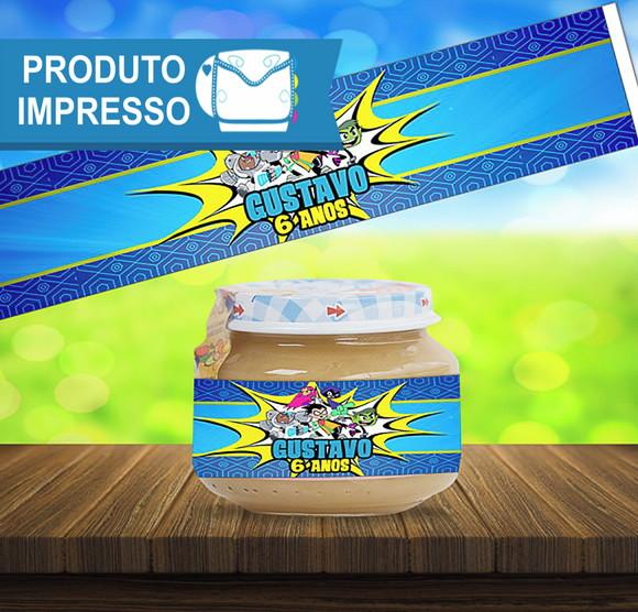 Adesivo Papinha Jovens Titans