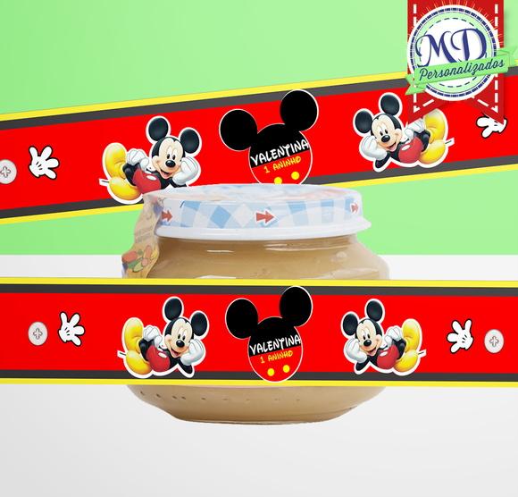 Adesivo Papinha Mickey