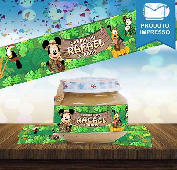 Adesivo Papinha Mickey Safari