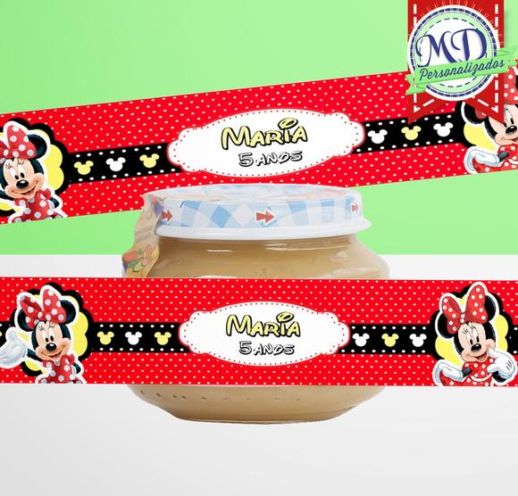 Adesivo Papinha Minnie