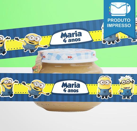 Adesivo Papinha Minions