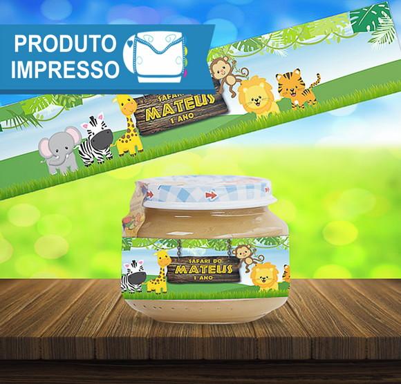 Adesivo Papinha Safari