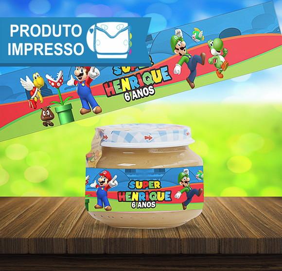 Adesivo Papinha Super Mário