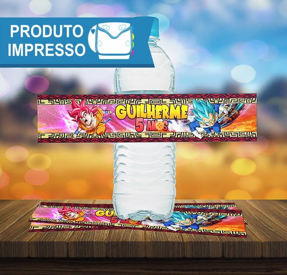 Adesivo para Água 500ml Dragon Ball