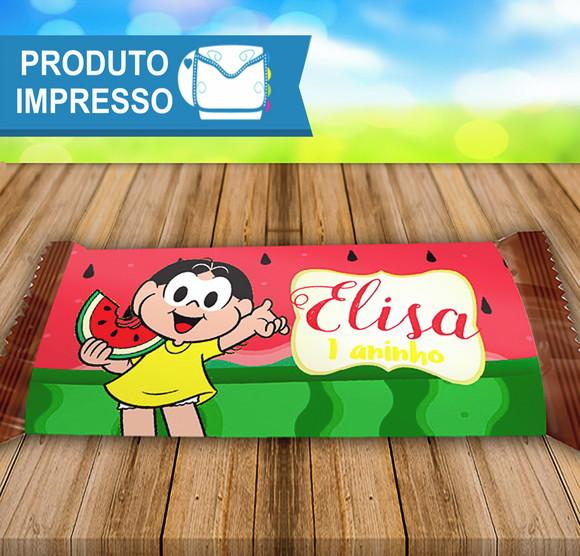 Adesivo para Barra de Chocolate Magali