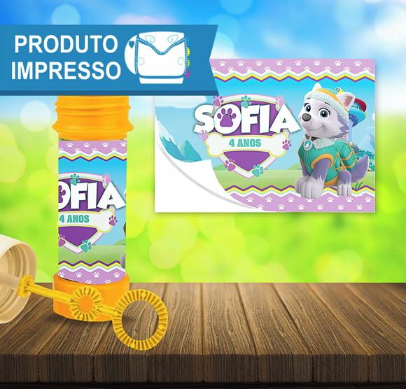 Adesivo para Bolha de Sabão da Everest da Patrulha Canina