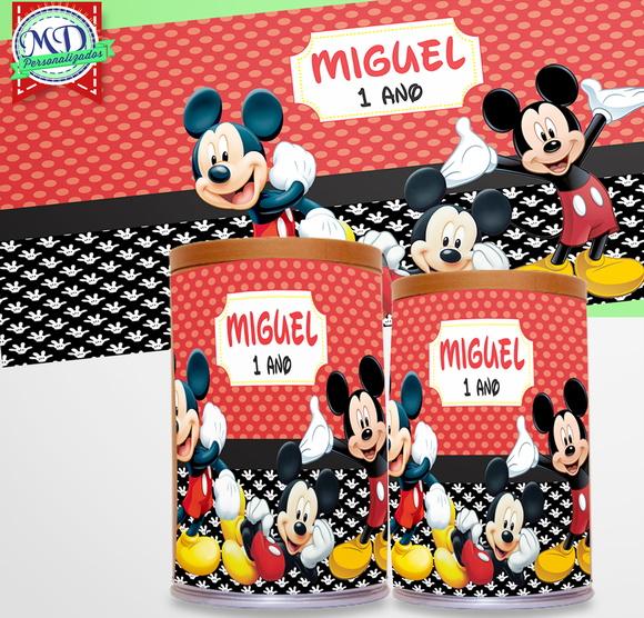 Adesivo Para Cofre do Mickey