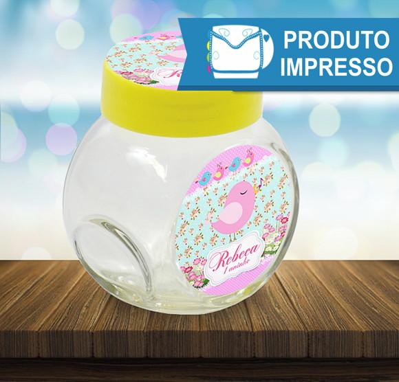 Adesivo para Mini Baleiro Passarinhos