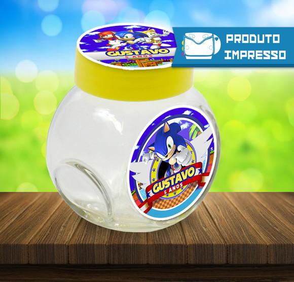 Adesivo para Mini Baleiro Sonic
