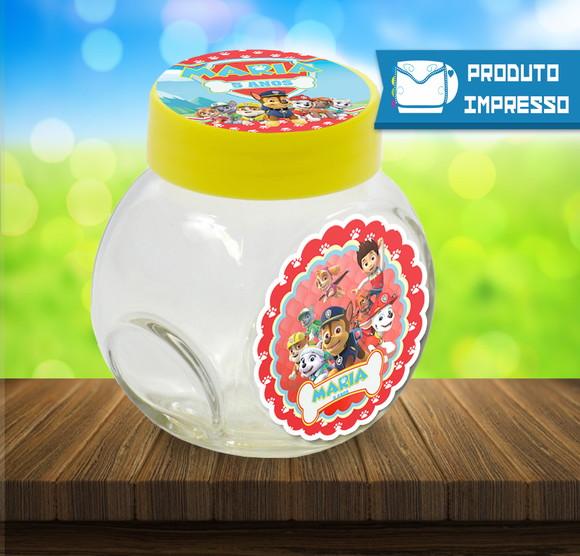 Adesivo para Mini Baleiro Patrulha Canina