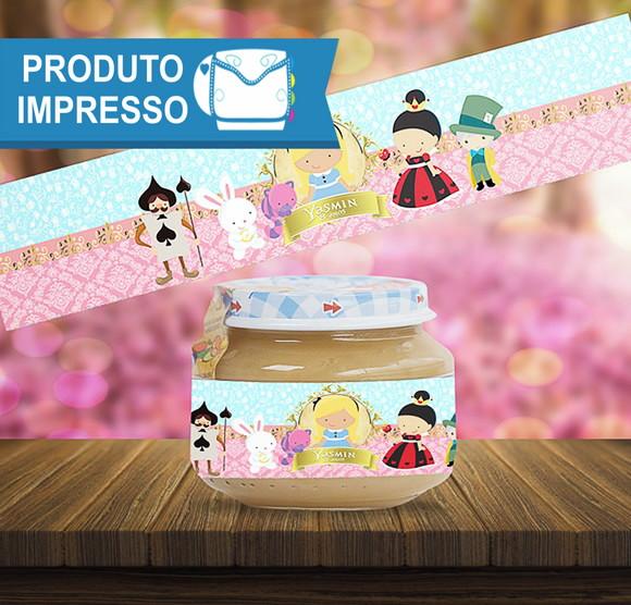 Adesivo para Papinha Alice Cute