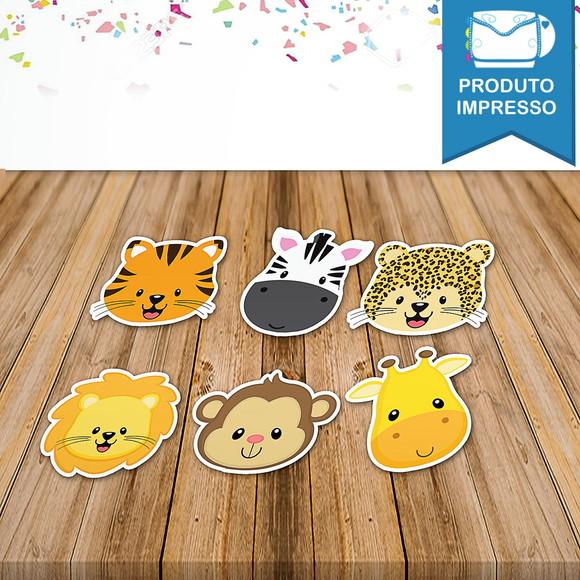 Adesivo para Sacolinha Animais do Safari