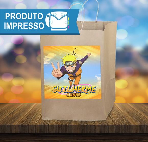 Adesivo para Sacolinha Naruto