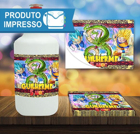 Adesivo para Squeeze Dragon Ball