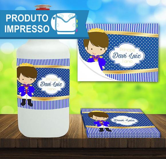 Adesivo para Squeeze Príncipe