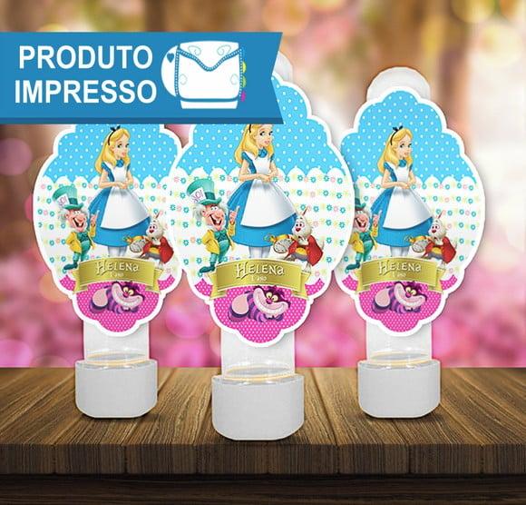 Adesivo para Tubete Alice no País das Maravilhas