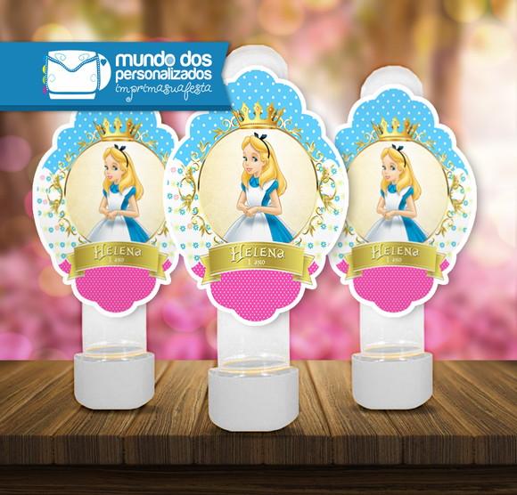 Adesivo para Tubete Alice no País das Maravilhas
