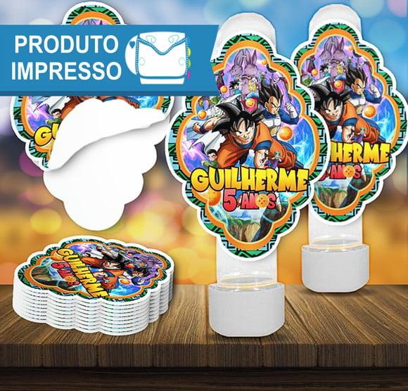 Adesivo para Tubete Dragon Ball