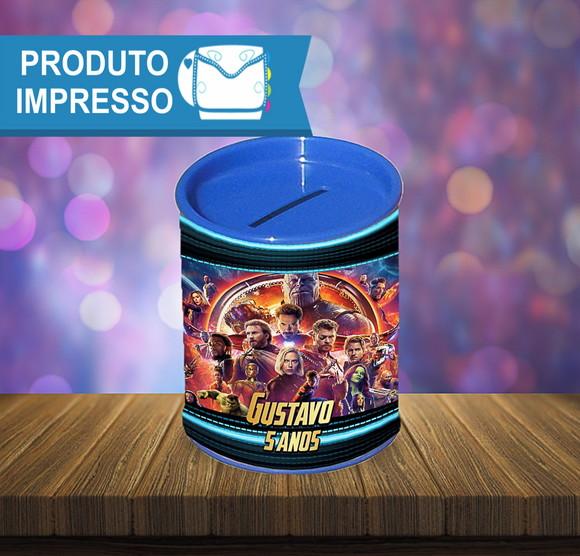 Adesivo Personalizado para Cofre Vingadores Guerra Infinita