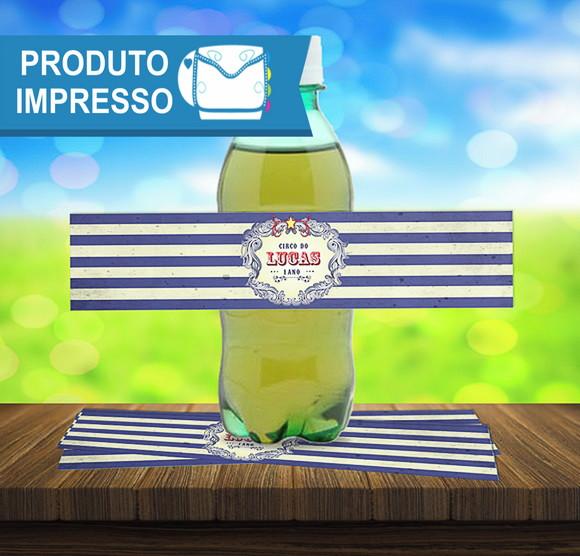 Adesivo Refrigerante Circo Vintage
