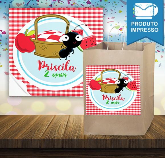Adesivo Sacola Picnic