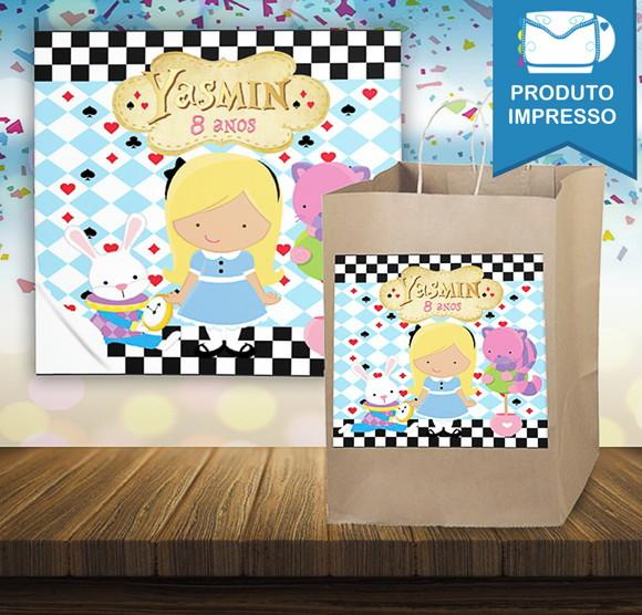 Adesivo Sacolinha Alice