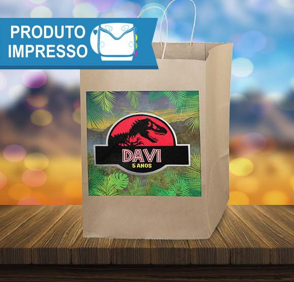 Adesivo Sacolinha Jurassic Park