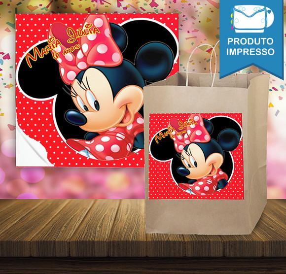Adesivo Sacolinha Minnie