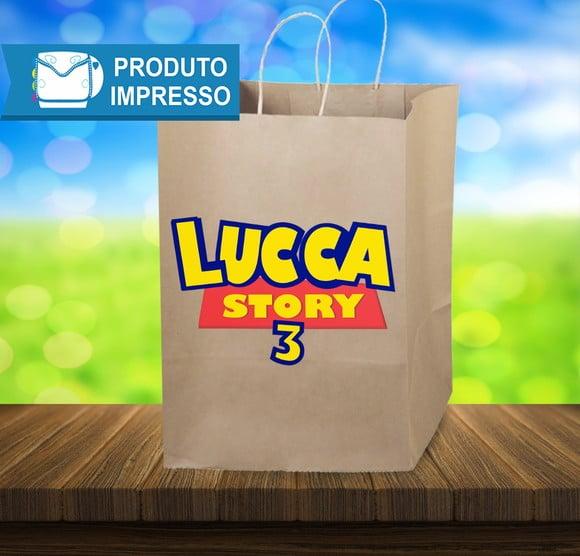Adesivo Sacolinha Toy Story - Recorte Especial